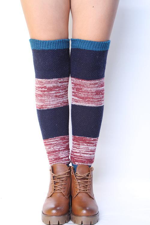 Crochet Cnee High Leg Warmer