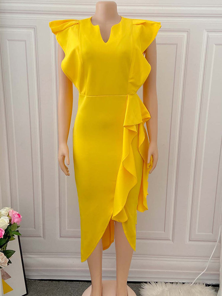 Solid Evening Dresses