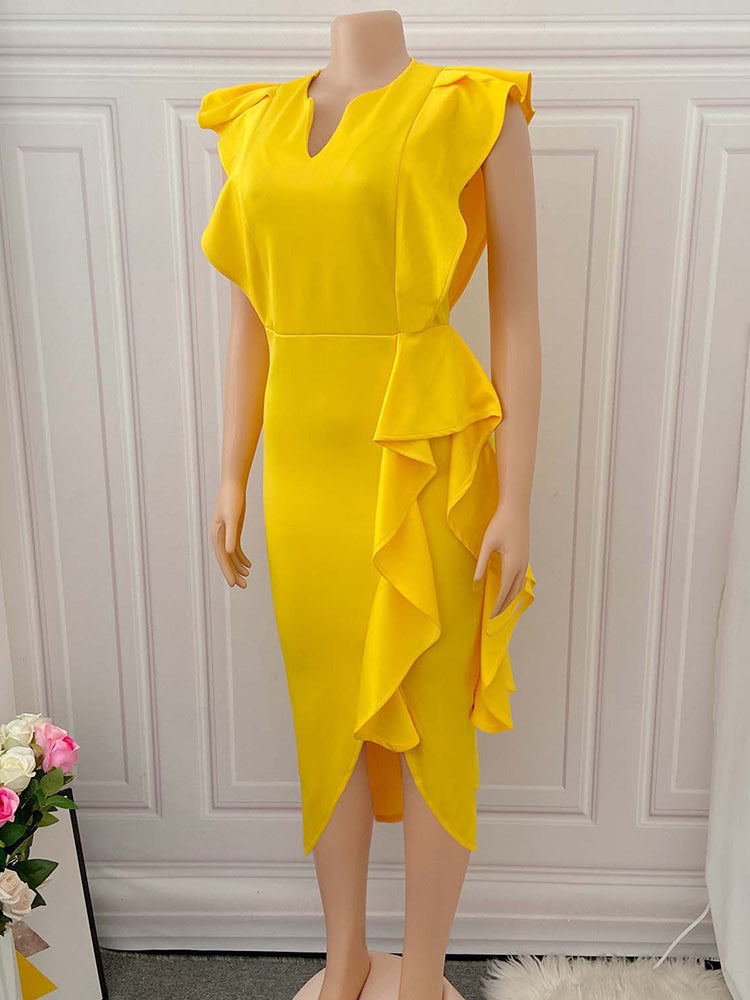 Solid Evening Dresses