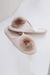 Tassels Pom Pom Slipper