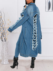 Distressed Denim Jacket