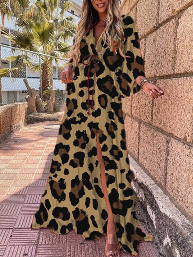 Printed Lace Beach Dresses