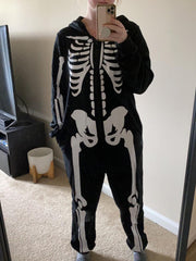 Halloween Skeleton Jumpsuit