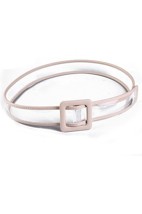 Clear Square Belt