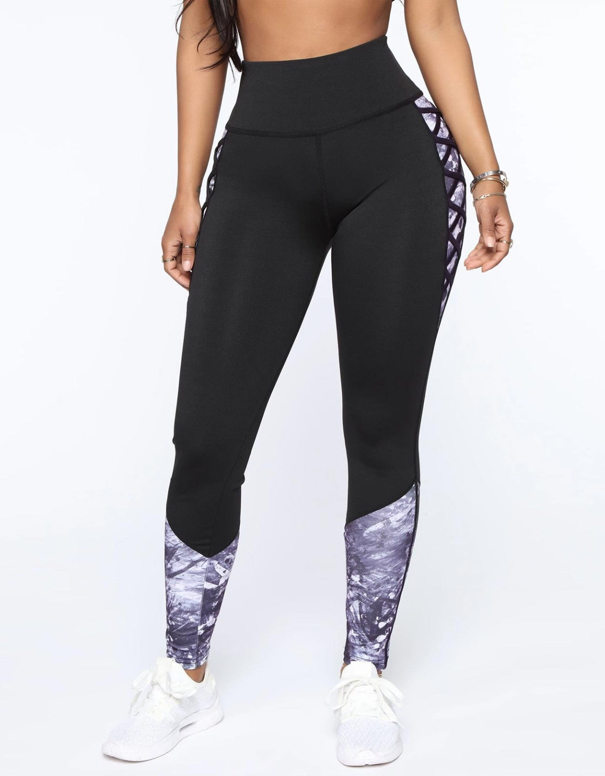 High Waist Breathable Perspiration Printed Leggings