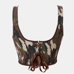 Camouflage Corset