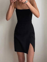 Split Party Mini Dresses