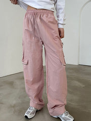 Zip Pocket Baggy Cargo Pants