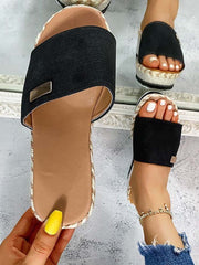 Thick Soled Wedge Sandals