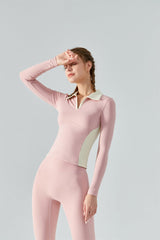 Collared Sports Top