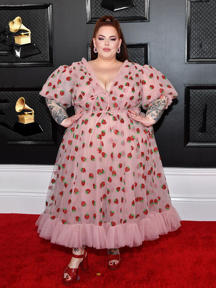 Strawberry Sequin Sweet Dresses