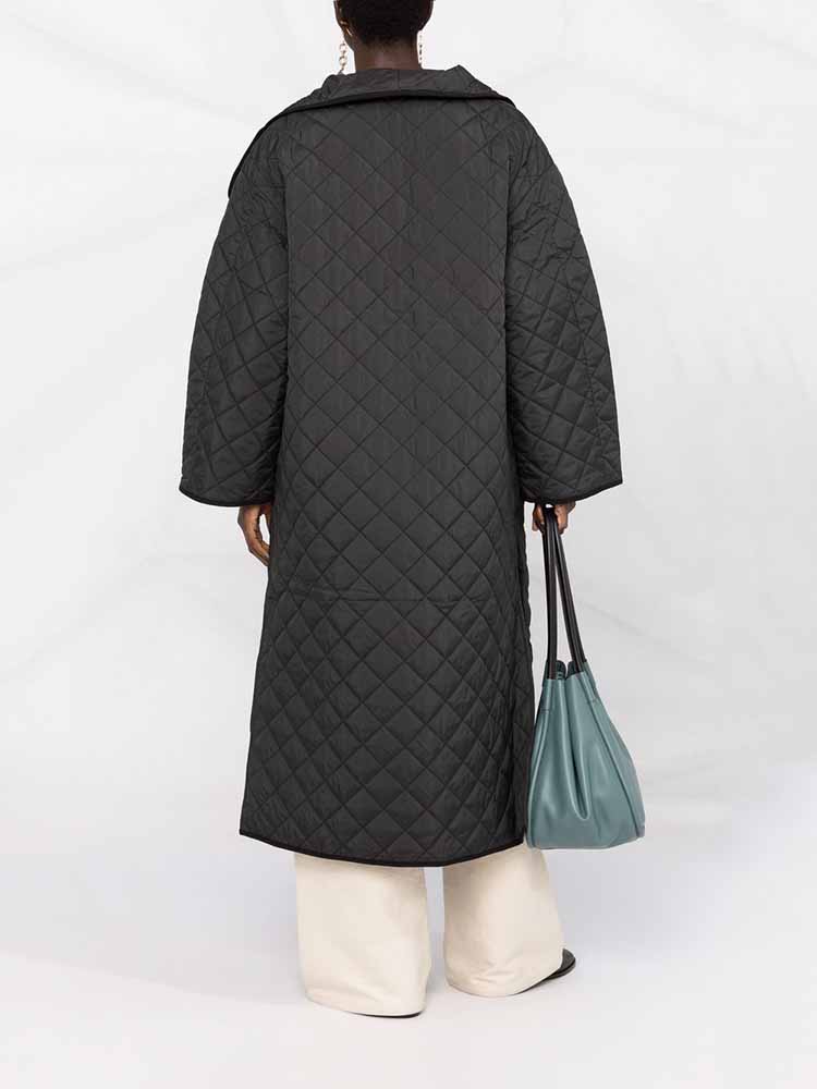 Lattice Cotton Padded Coat