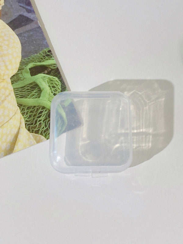 10pcs Small Clear Jewelry Box