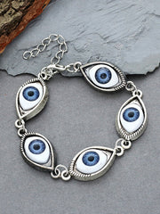 Punk Demon Eye Pattern Bracelet