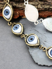 Punk Demon Eye Pattern Bracelet