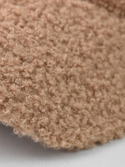 Solid Color Warm Fleece Baseball Cap
