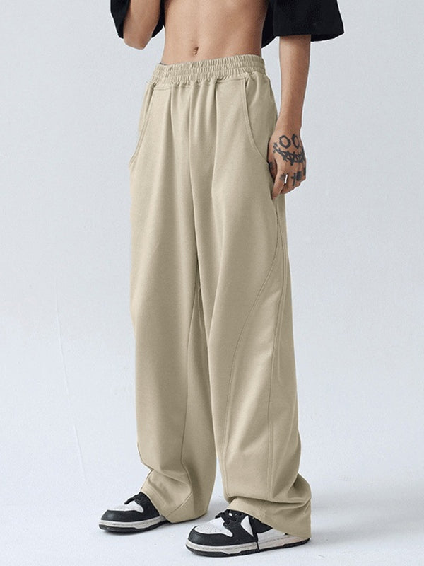 Men's Paneled Loose Casual Pants