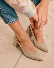 Women's Casual Daily Adjusting Buckle Heels