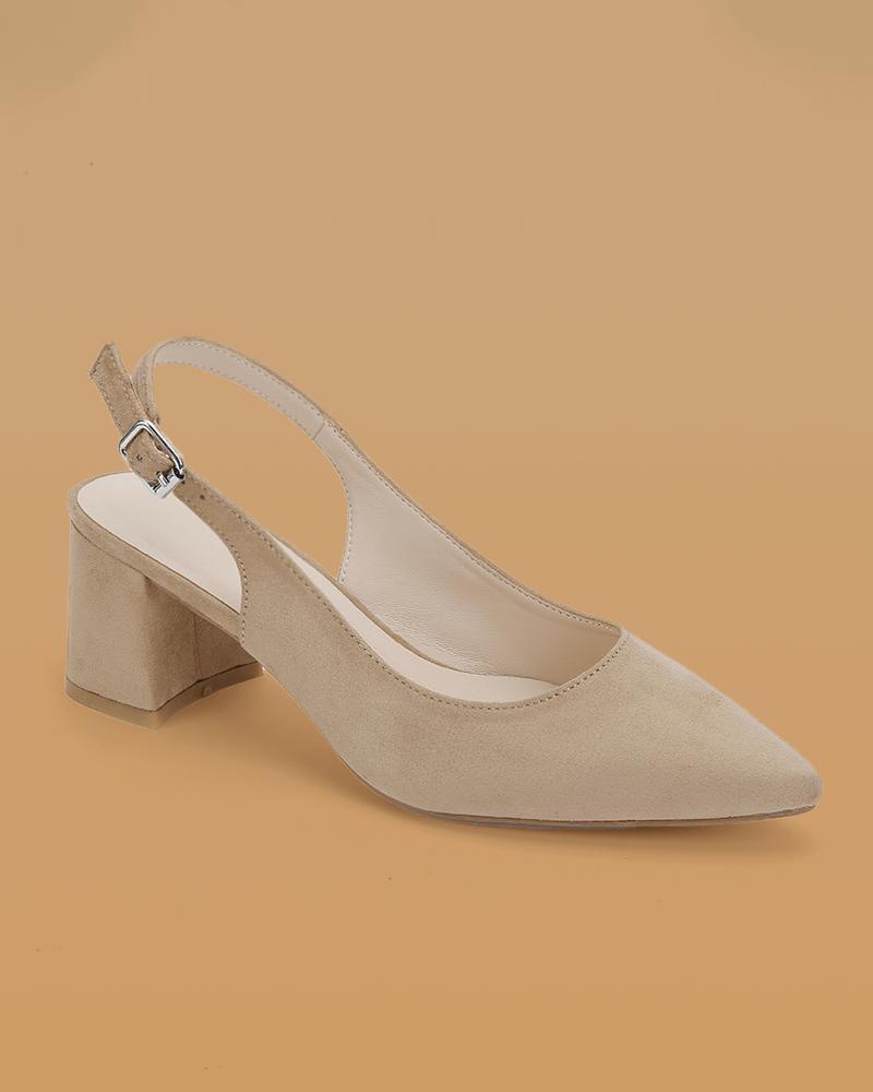 Women's Casual Daily Adjusting Buckle Heels