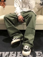Men's Vintage Straight-Leg Cargo Pants