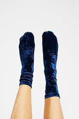 Velvet High Sock