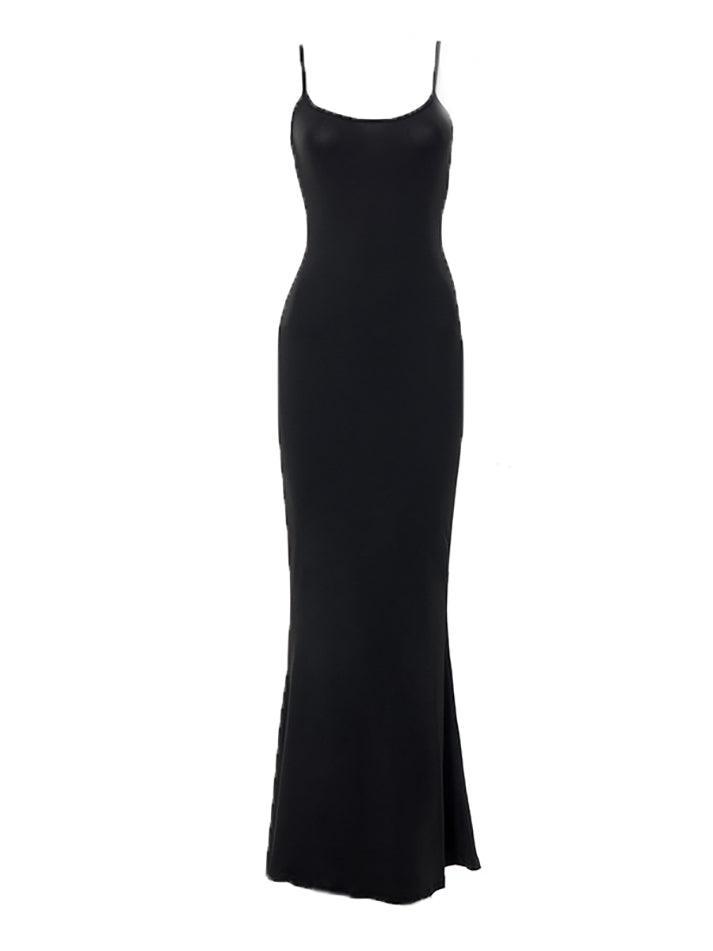 Strap Bodycon Rib Maxi Dresses