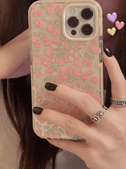 Summer Strawberry Pattern Iphone Case