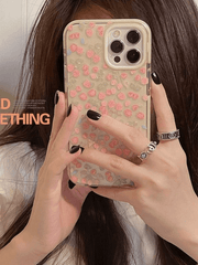 Summer Strawberry Pattern Iphone Case