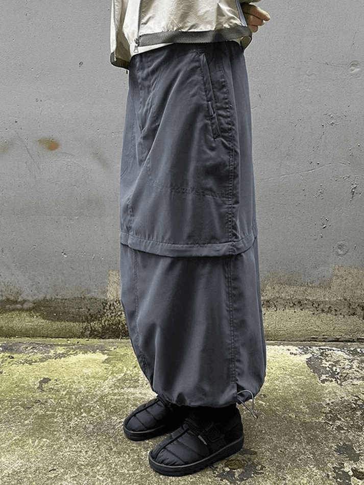 Vintage Long Cargo Skirt