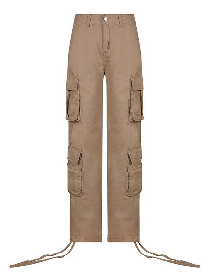 Vintage Multi Pocket Patched Cargo Jeans