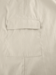 Vintage Pocket Long Cargo Skirt